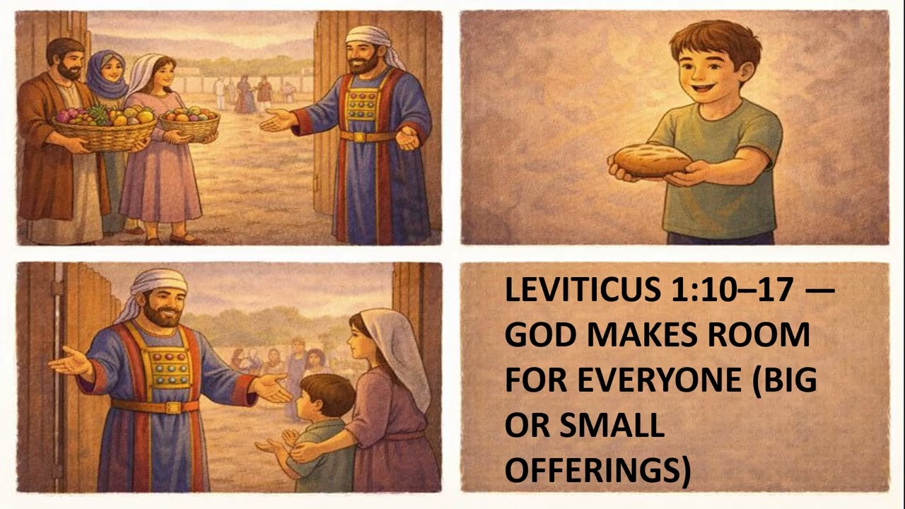 Leviticus 1–3 | The Offerings Point to Jesus Christ | Come Study With Me