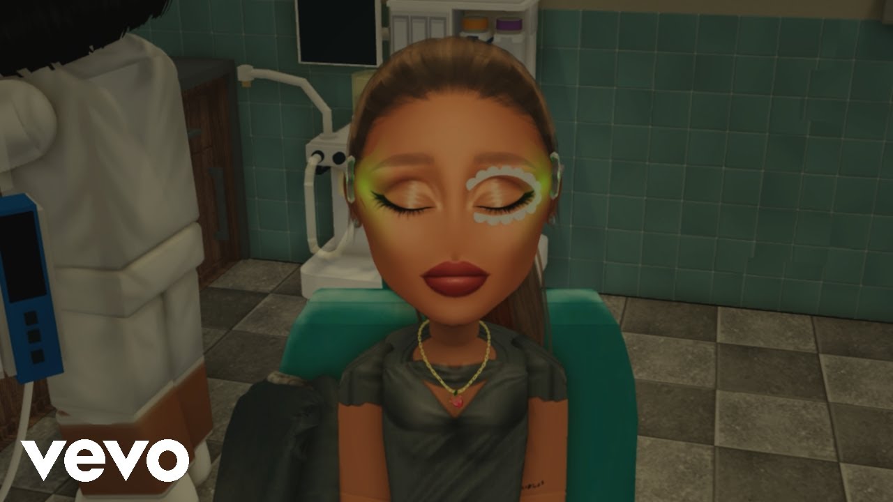 Ariana Grande - we can't be friends (wait for your love) (Official Roblox Music Video)
