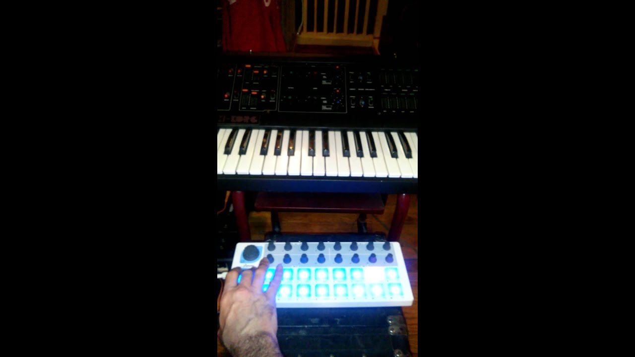 MaxiKorg VCF Traveler sequenced by BeatStep CV