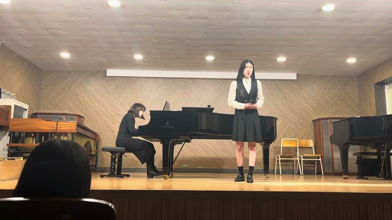 부산예술고등학교 2학년 2학기 전체향음  R.Schumann 