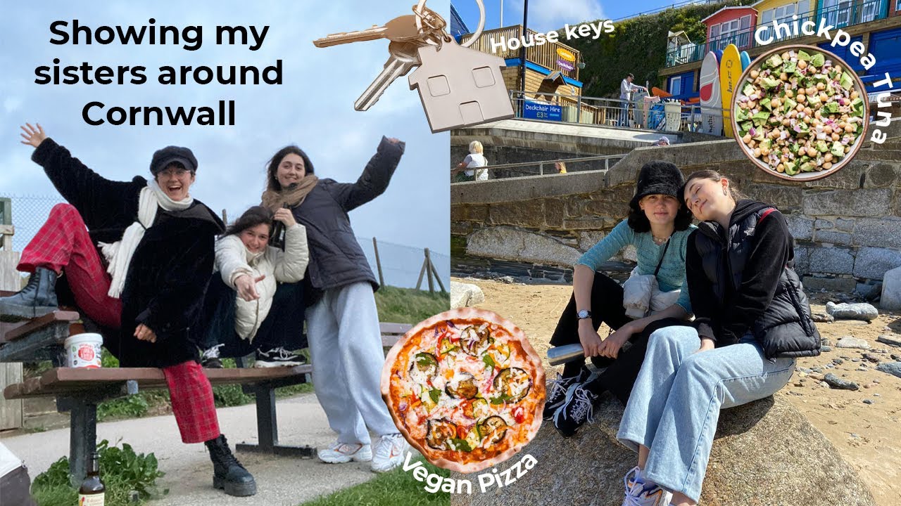 PLAYING TOURIST WITH MY SISTERS! Newquay, Perranporth , St Agnes & Falmouth.