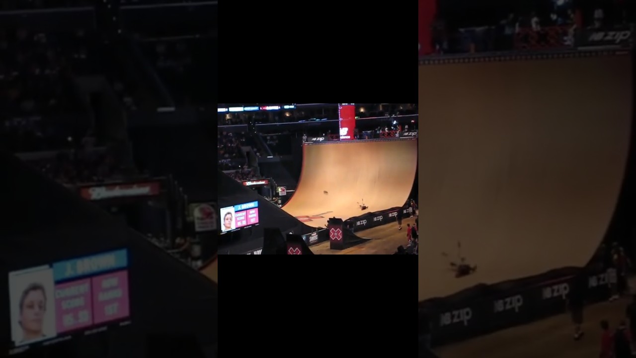 The gnarliest slam in X Games history 😳