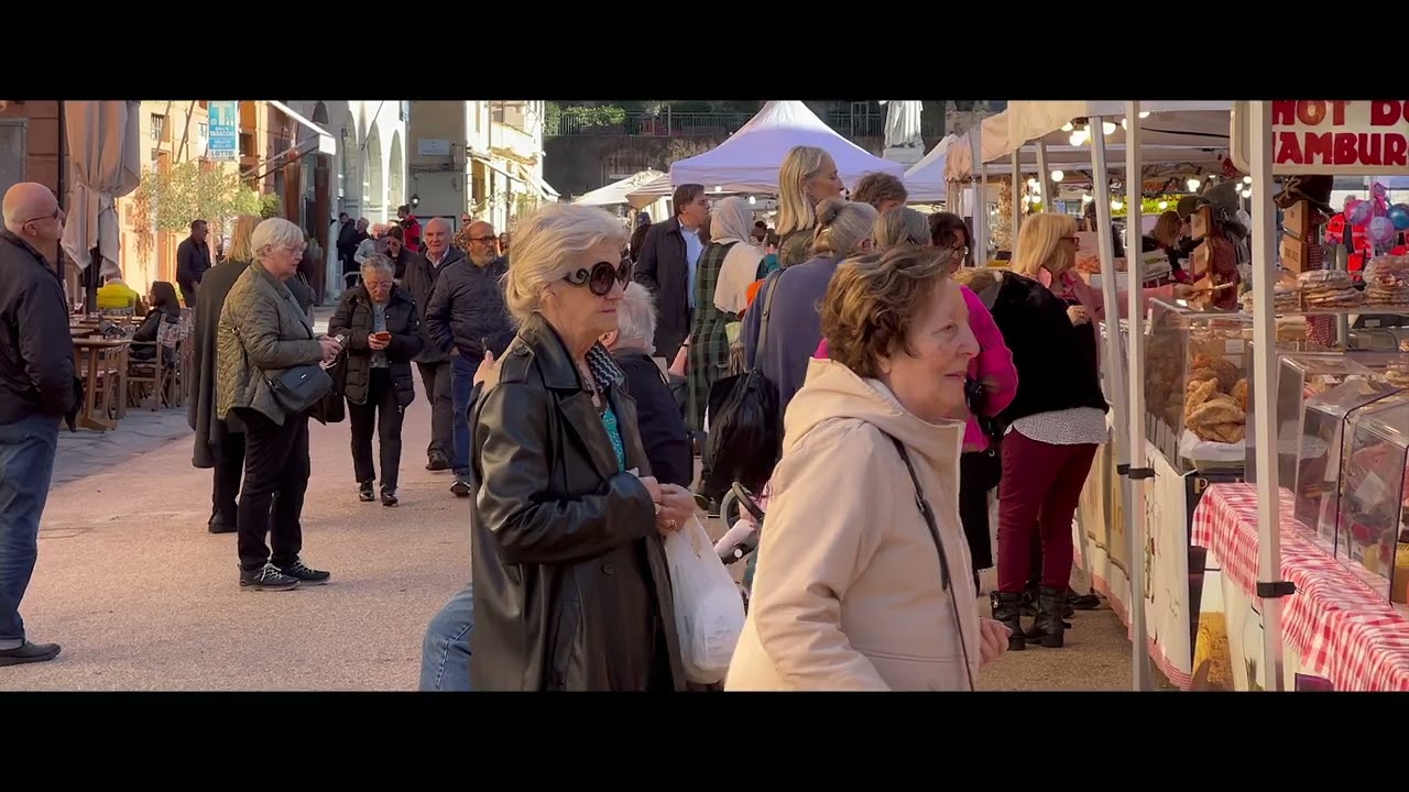 Pietrasanta, Italy, Morning Market