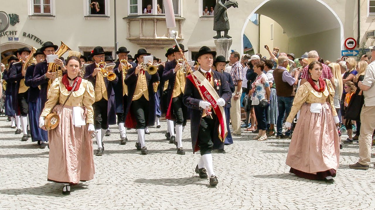 Bezirksmusikfest in Rattenberg - Tirol 2017
