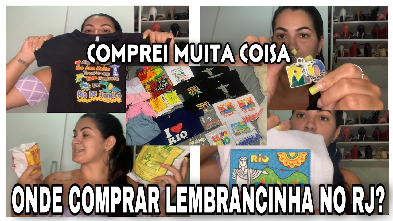 ONDE COMPRAR LEMBRANCINHA NO RIO DE JANEIRO ? / COMPRINHAS DO SAARA RJ / FEIRINHA DE COPACABANA