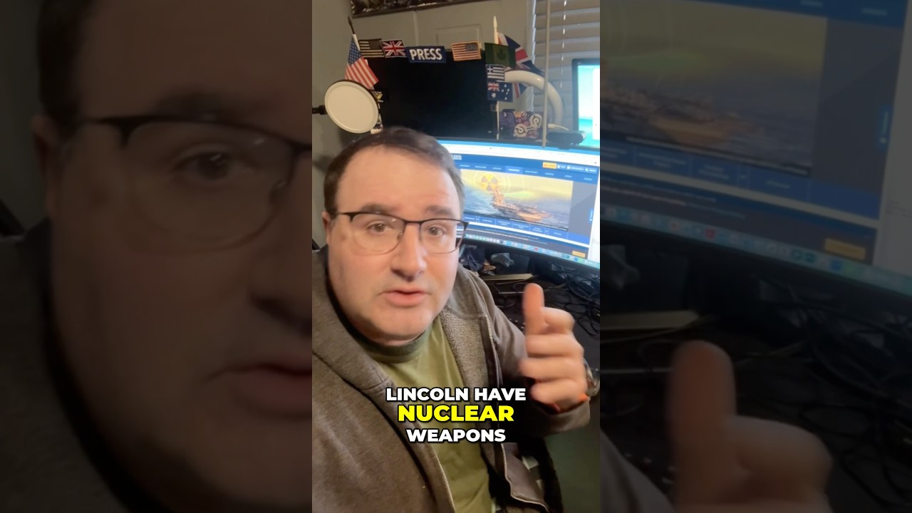 Does the USS Abraham Lincoln have Nuclear ☢️ Weapons While it Patrols near Iran 🇮🇷?