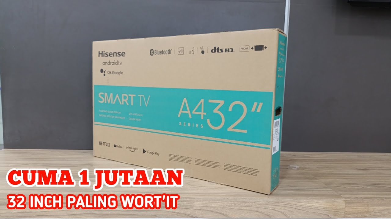 Review Hisense 32 INCH Termurah 1 Jutaan | 32A4200G