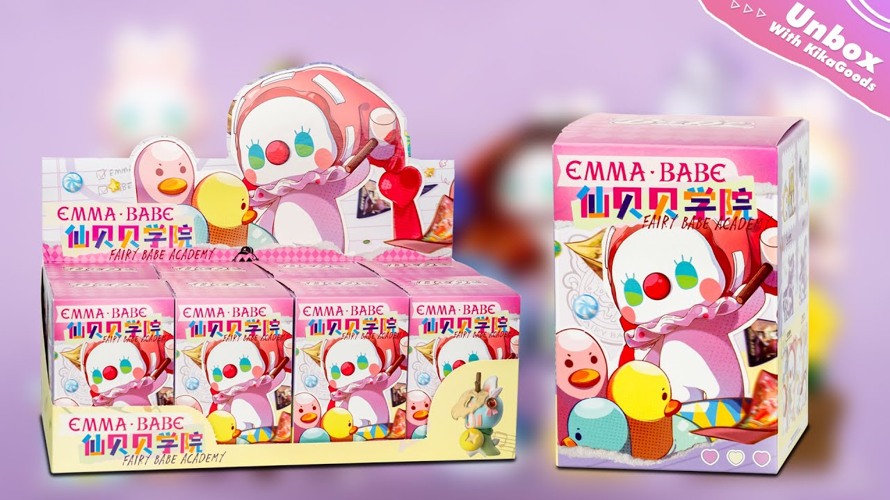 Unboxing Emma Fairy Babe Academy Series Blind Box #kikagoods #unboxing #blindbox #toy #collectibles