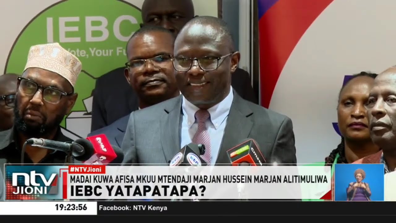 IEBC: Erastus Ethekon apuuza madai kuwa Marjan Hussein alitimuliwa afisini kwa kufanya makosa