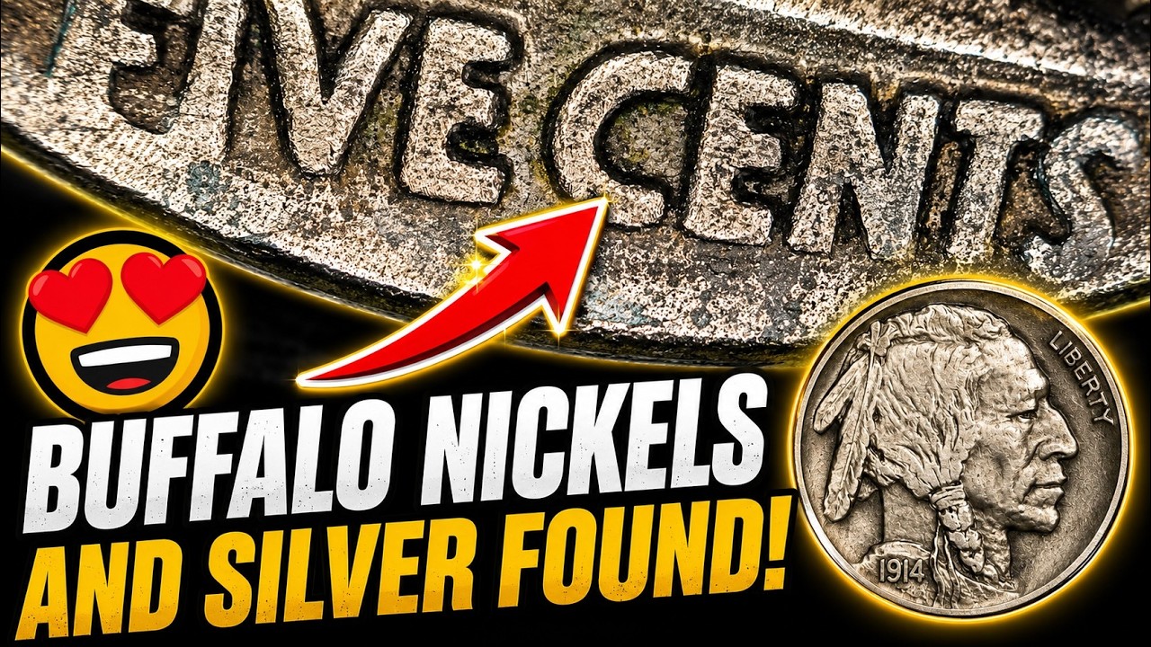 Old Buffalo Nickels and Silver Found | Nickel Hunt and Fill