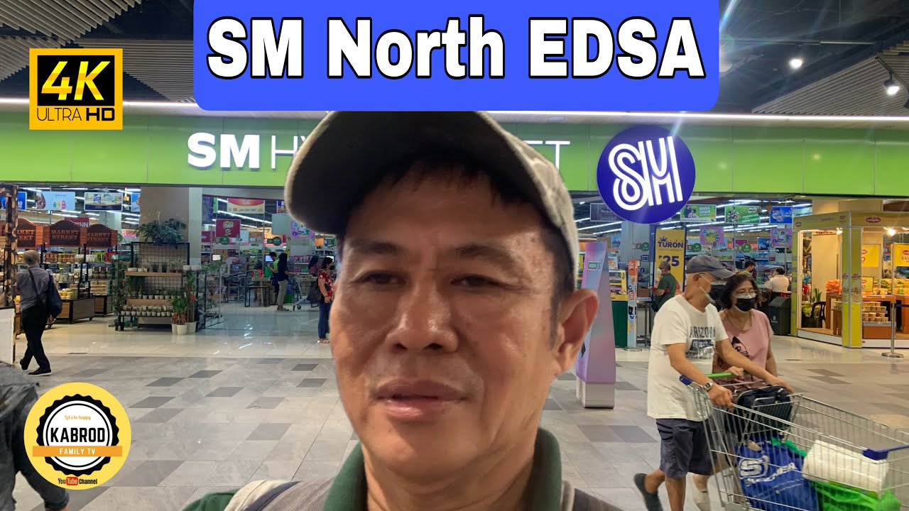 4K | SM NORTH EDSA NAMAN ANG GINALUGAD NI KABROD | WALKING TOUR