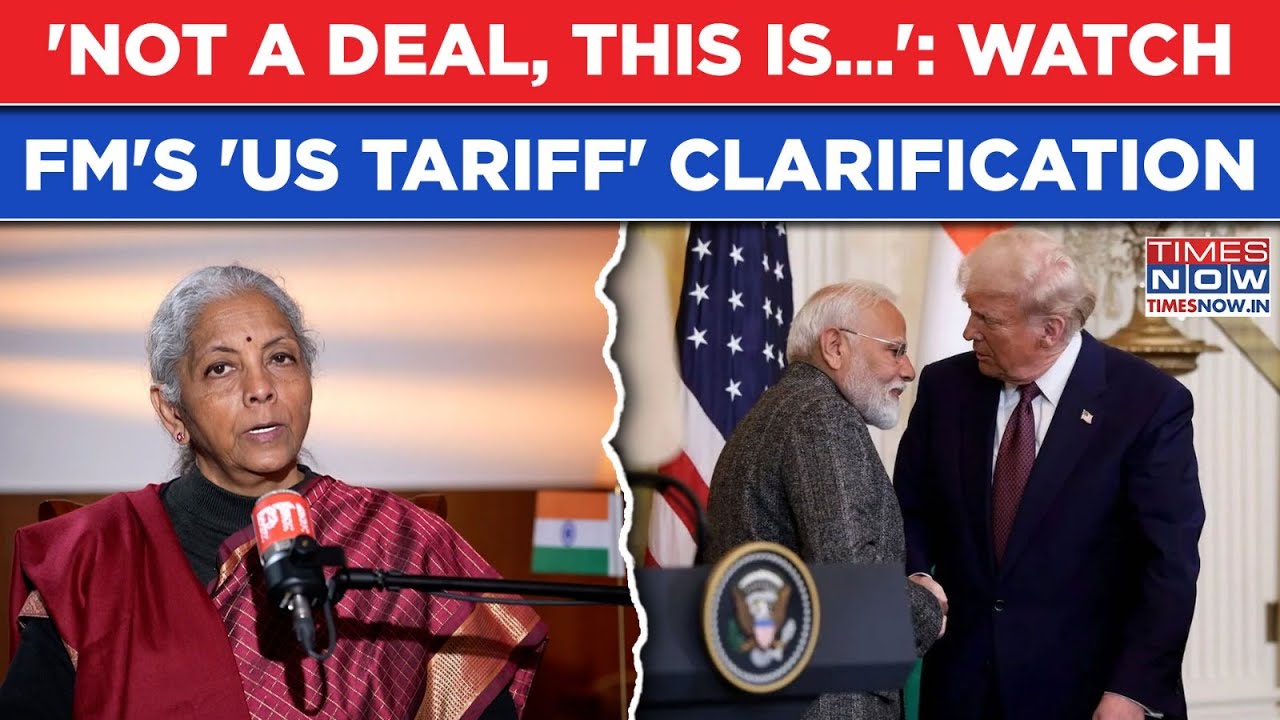 US, India 'Not A Deal'? FM Sitharaman's 'Tariff' Clarification As Modi's Opposition Seeks Clarity
