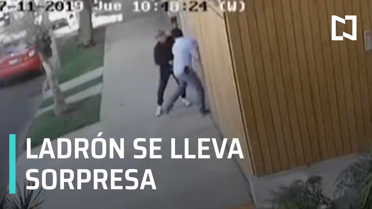 Ladrón falla en su intento por robar - A las Tres