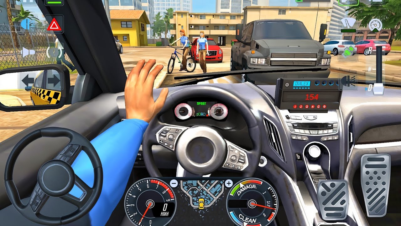 New Taxi Driver 2026 - Crazy Bikers Vs Taxi Driving Sim! Taxi Simulator Car Game Android Gameplay