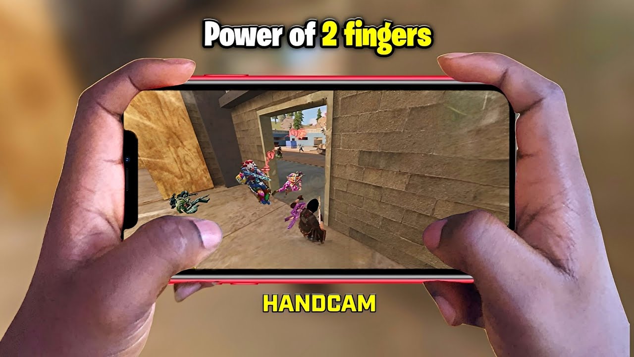 The Power of 2 fingers 💪🏽🔥 In Solo vs Squad Call of duty mobile full Handcam Gameplay!!!