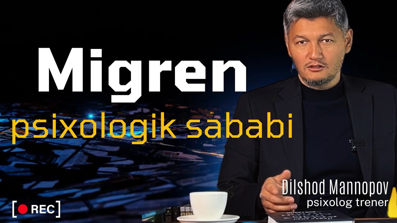 Migren kelib chiqishining Psixologik asosiy sababi! #psixolog [GTG] #migren #kasallik #rek