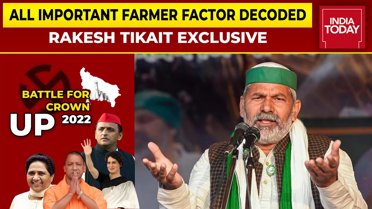 Who Will The Kisan Back? Will Farm Stir Sway Votes? | Rakesh Tikait EXCLUSIVE On U.P Polls