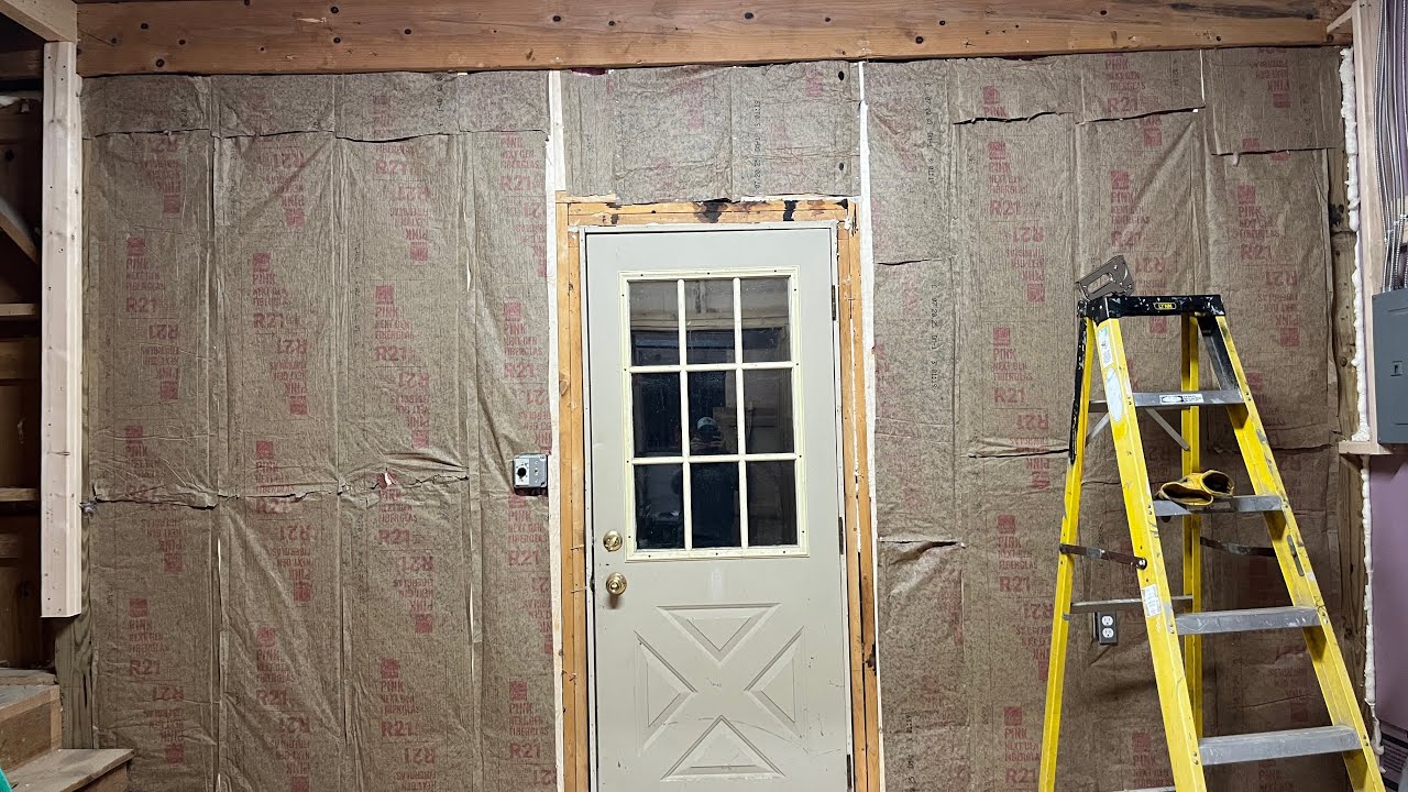 How to insulate your barn tack room; cleanup and framing