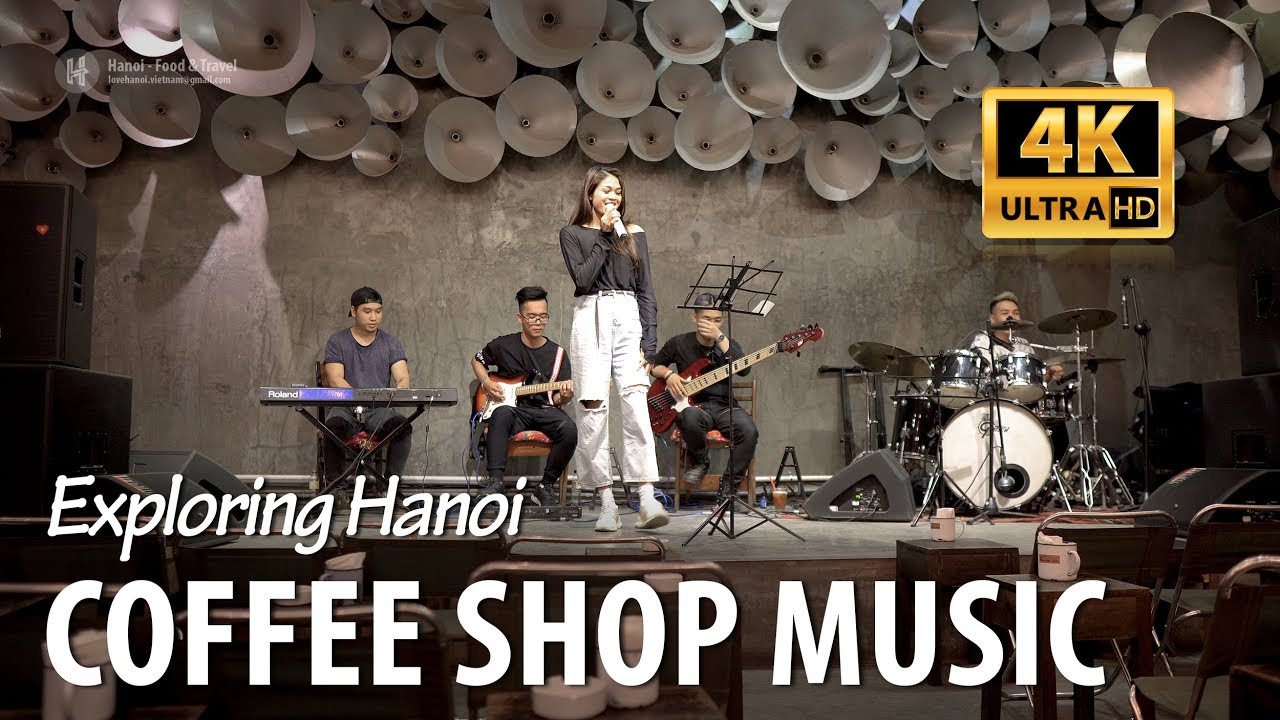 Enjoy Vietnamese music live in Cong coffee shop My Dinh, Hanoi
