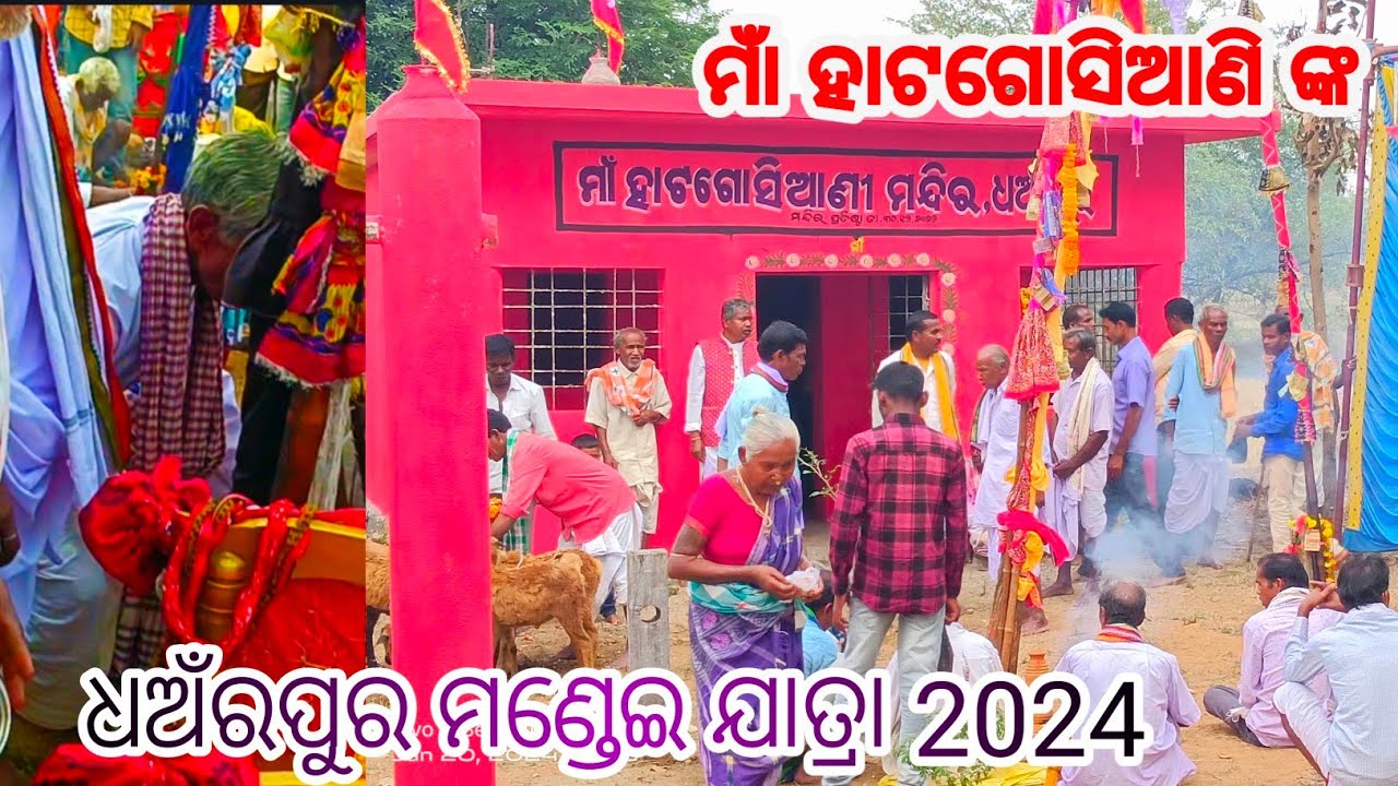 JAI MAA HATGOSIANI'S MANDEI JATRA 2024 || ODISHA || KALAHANDI #viral #odisha #vlogs #incredibleindia