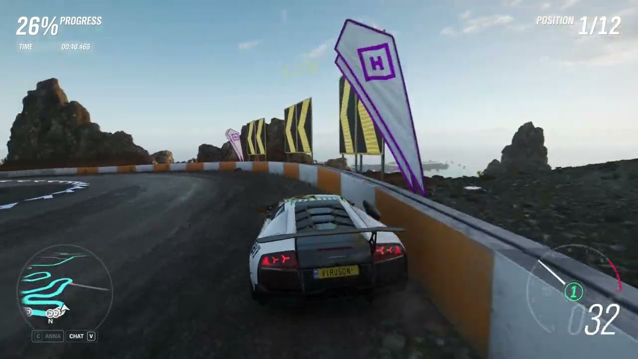 LAMBORGHANI 1ST PLAC RACE