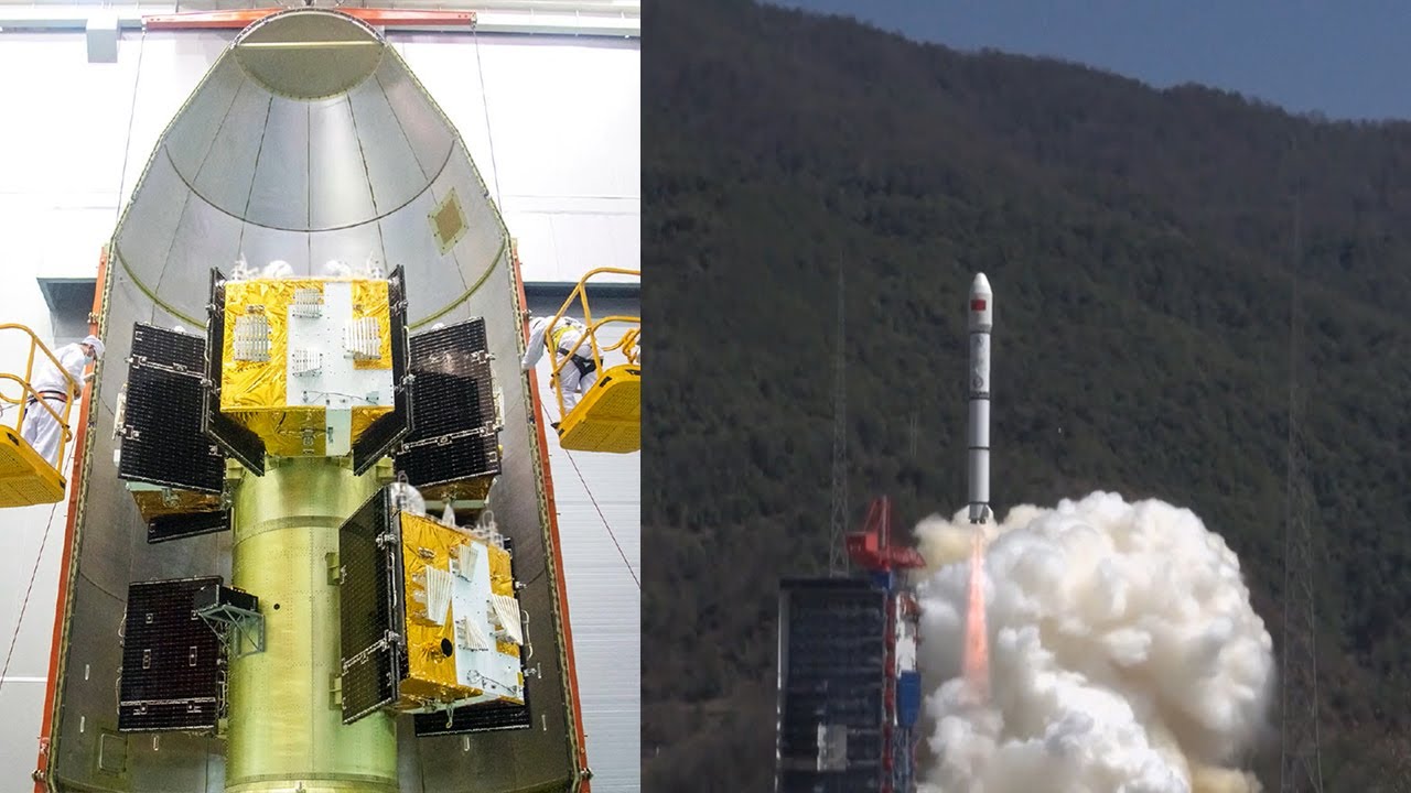 Long March-2C launches seven satellites