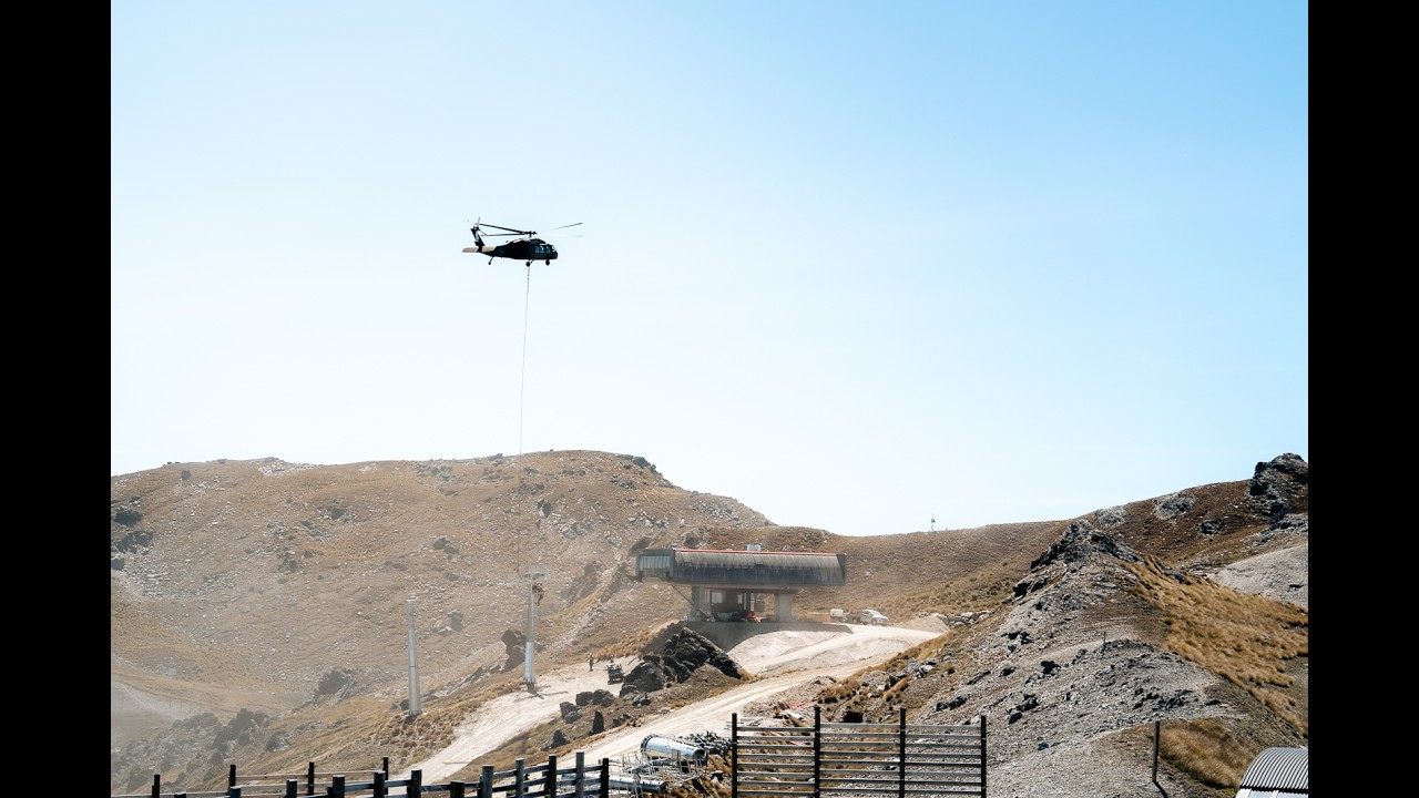 Cardrona development update: Milestone Day with Black Hawk Heli