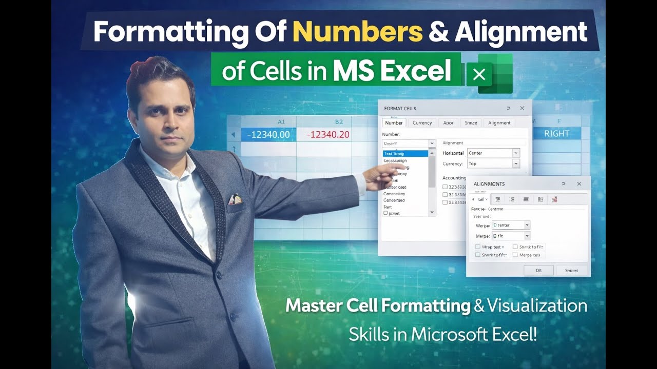 Font & Number formatting in MS Excel