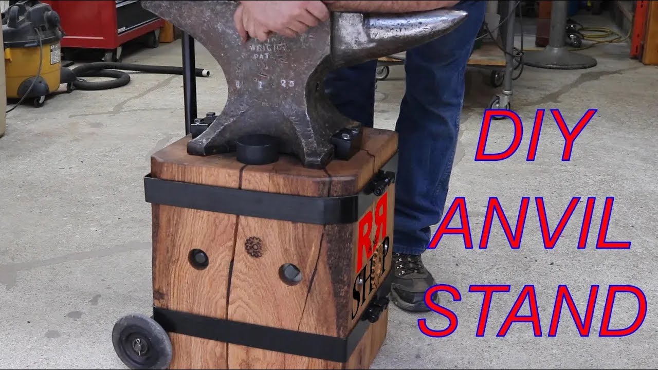 The Most Awesome Blacksmithing Anvil Stand