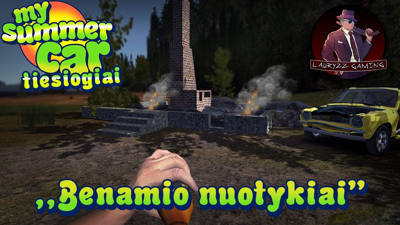 Benamio Nuotykiai Žaidime🧑‍🔧-My Summer Car 🏎️- Tiesiogiai! (Ep6)