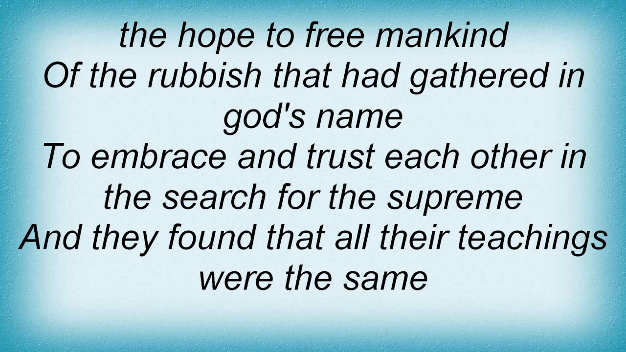 Steppenwolf - Spiritual Fantasy Lyrics