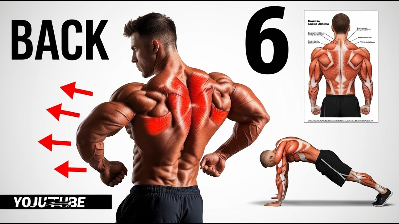 6 Killer Back Exercises for a Massive Back!