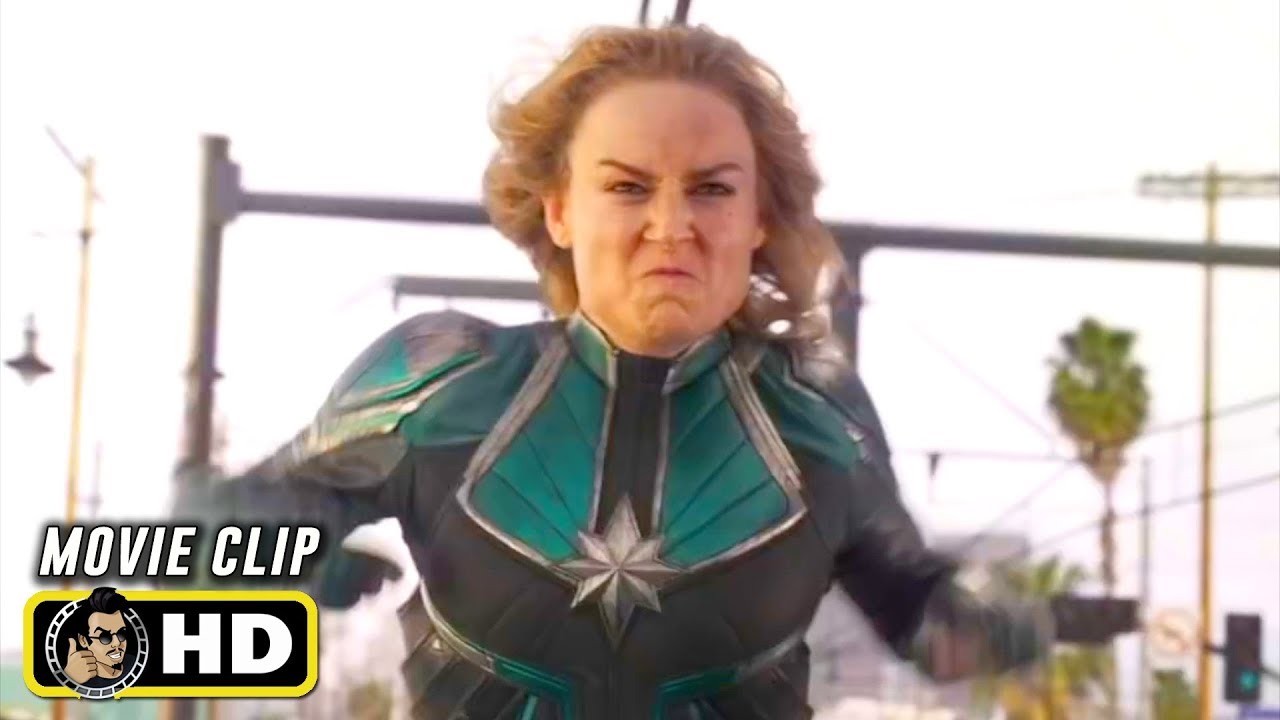 CAPTAIN MARVEL (2019) Movie Clip - Train Fight [HD]
