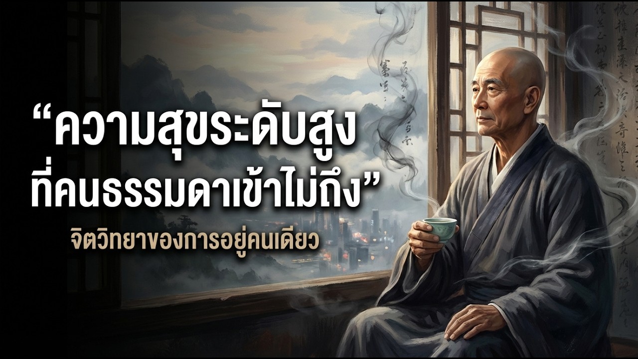 ความสุขระดับสูง ที่คนธรรมดา 'เข้าไม่ถึง' (จิตวิทยาของการอยู่คนเดียว)