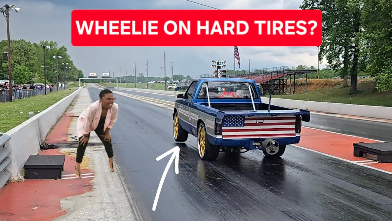 Went to Jackson Dragway to race on big rims, but the weather had other plans..
