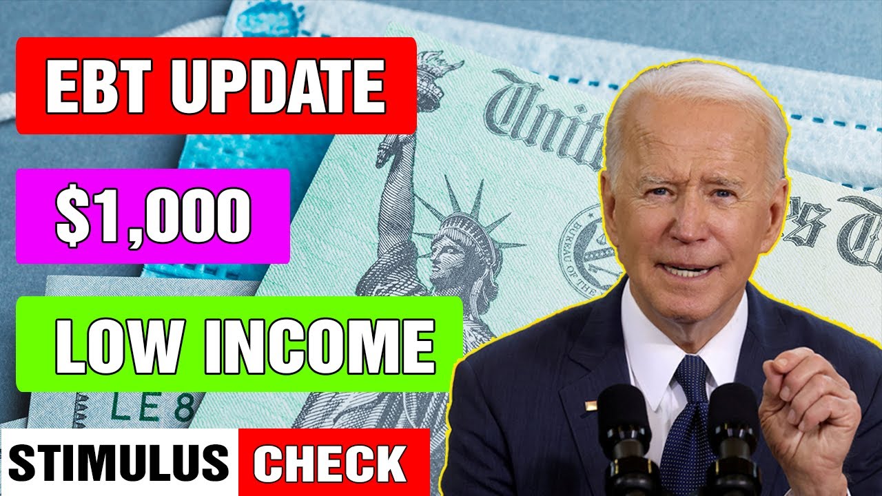 Stimulus Package Update - December SNAP Food Stamps, $1000 for Low Income, PEBT, WIC Increase & More