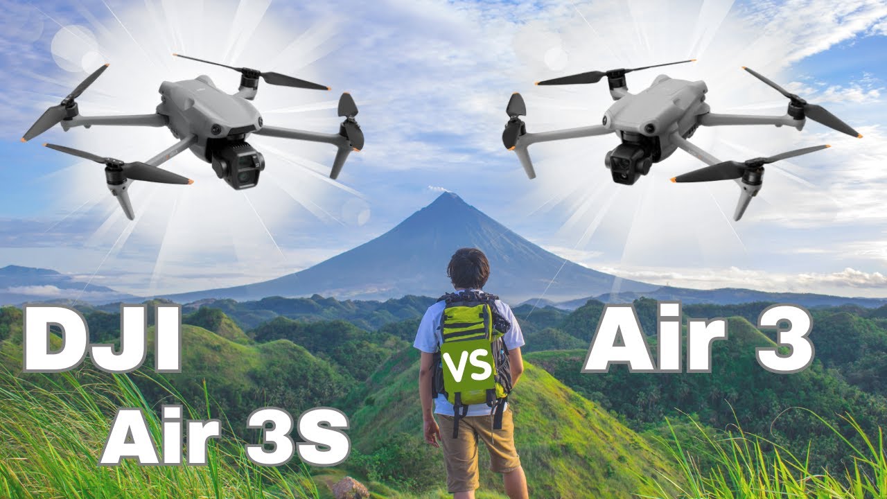 DJI Air 3S VS DJI Air 3 ! Comparison