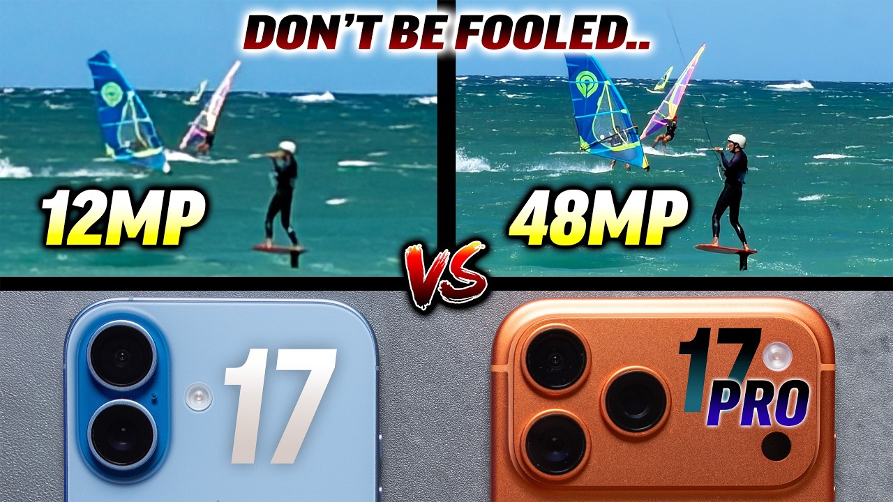 Тест камеры iPhone 17 и 17 Pro — ШОКИРУЮЩИЕ различия!