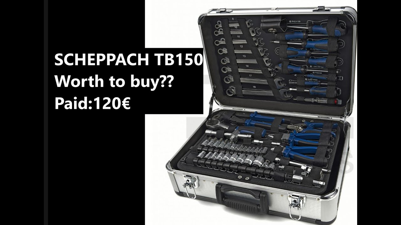 Unboxing SCHEPPACH TB150 - worth to Buy??