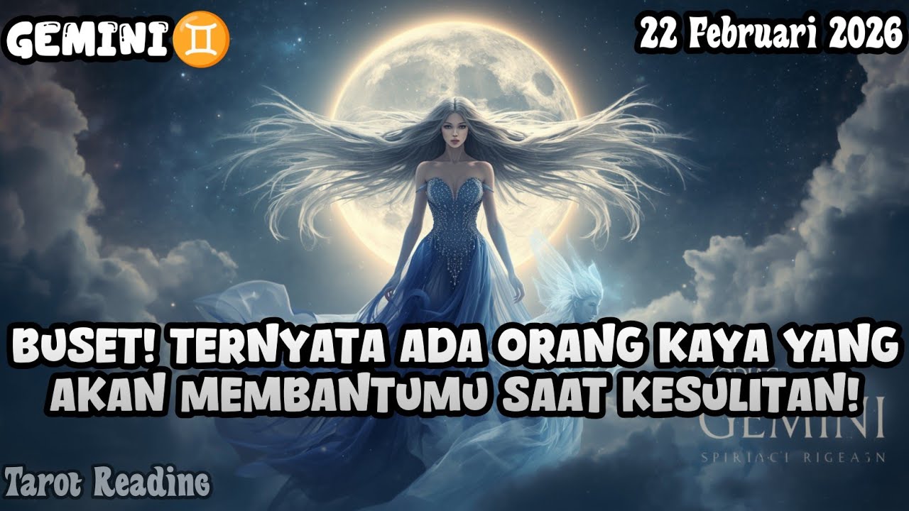 Gemini♊ Buset! Ternyata Ada Orang Kaya Yang Akan Membantumu Saat Kesulitan Hari Ini - Mata Zodiak