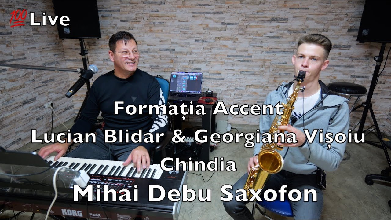 Chindia 2026-❤️- Formația Accent Lucian Blidar & Georgiana Vișoiu ,sax Mihai Debu