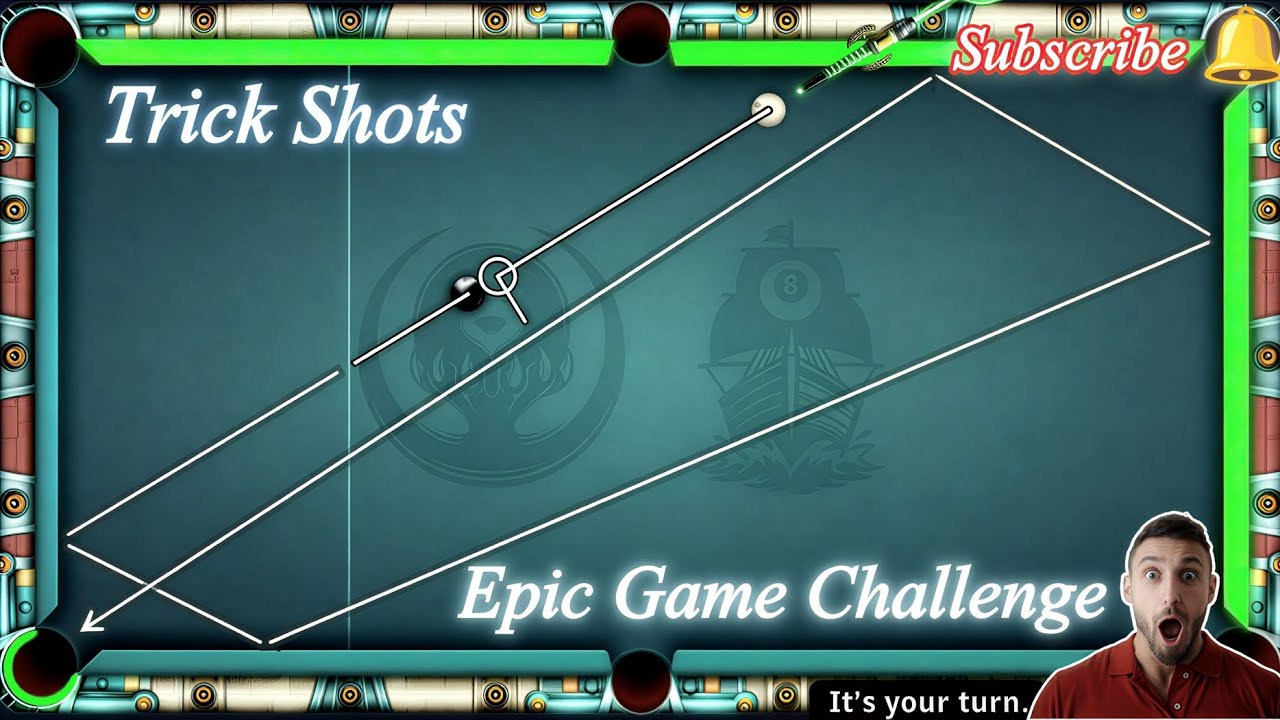 Epic Game Challenge😎🔥 Trick Shots🔥 SM Gaming 8BP🎱 Subscribe Now🔔 