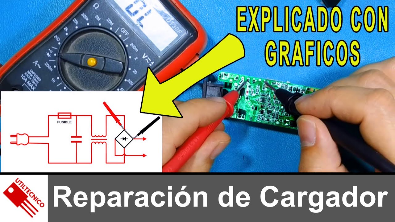 Reparación de cargador que no funciona
