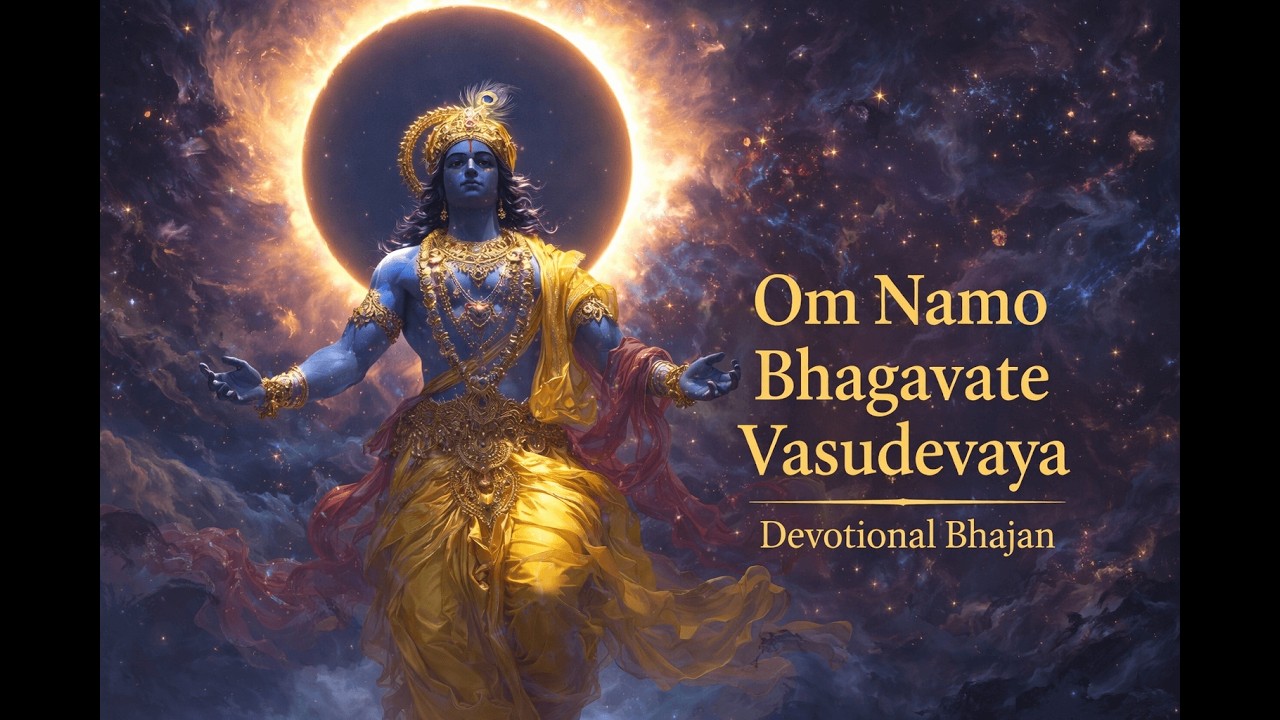 Om Namo Bhagavate Vasudevaya | Vishnu Mantra for Inner Peace, Calm & Devotion | A Devotional Bhajan