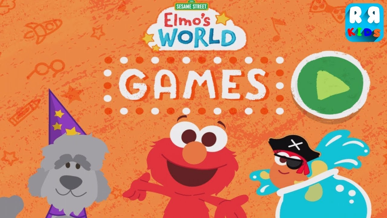 Kids Play all Elmo Toys - Elmo's World Games