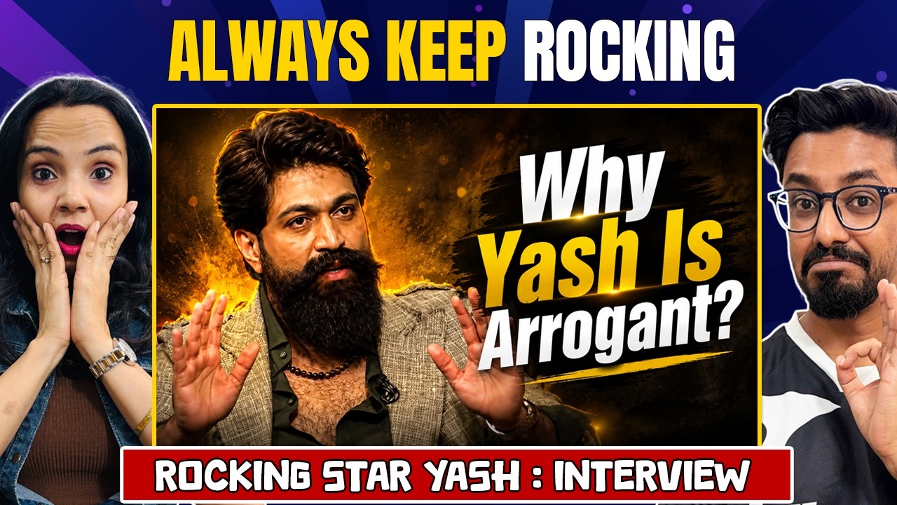 'TOXIC' Star Yash So Arrogant? 😱 His Words Will Leave You Shocked! | Interview Reaction