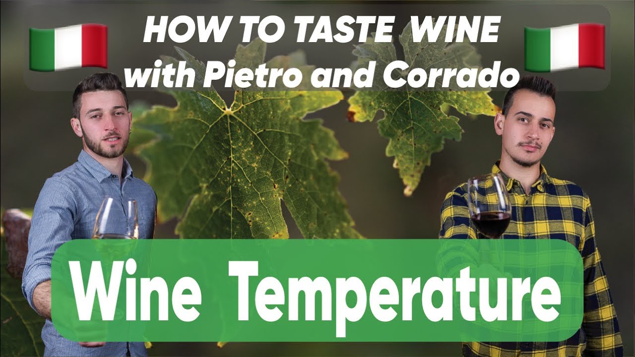 Marronaia's Wine Tips - THE RIGHT SERVICE TEMPERATURE FOR THE WINE