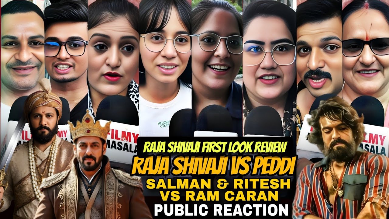 Raja shivaji vs peddi public reaction | salman khan & ritesh vs ram charan | who win box office?