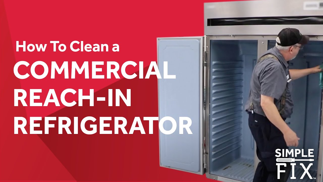 How to Clean a Commercial Reach-In Refrigerator