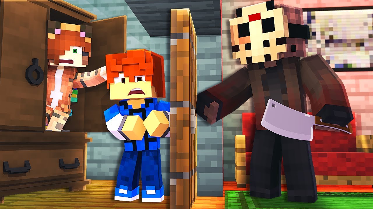 TRAPPED with a KILLER !? || Minecraft Daycare Academy